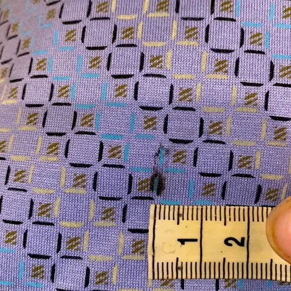 Tehama Men’s Geometric Print Golf Shirt - Picture 5 of 6